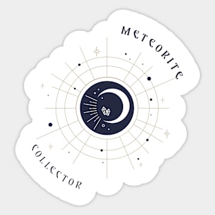 Meteorite Collector Meteorite Sticker